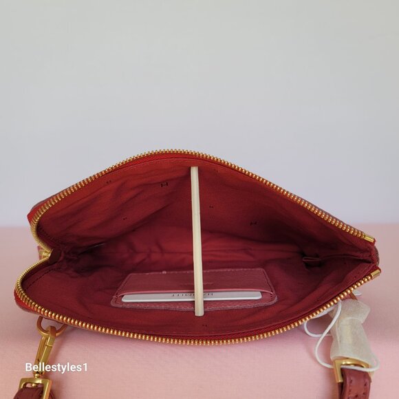 HAMMITT NASH Small Pebbled Leather Crossbody - Rouge Pink color π$175. - Picture 13 of 16